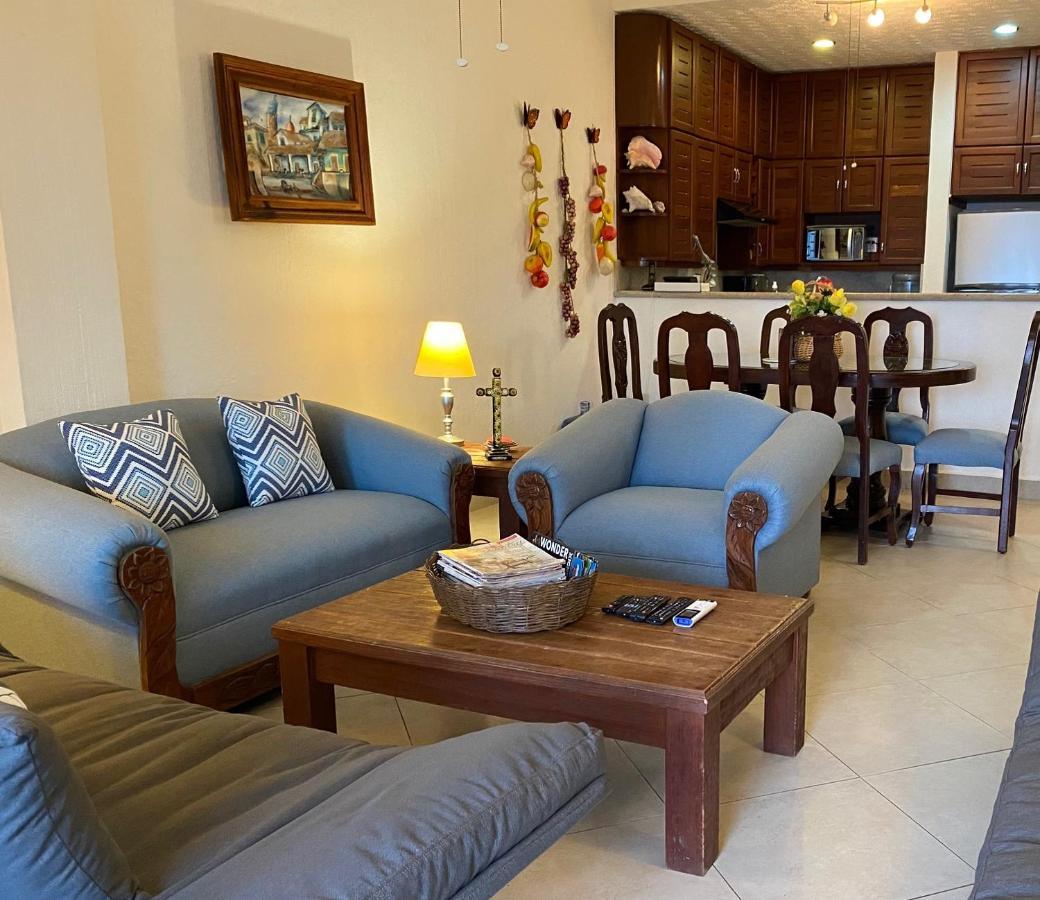 Departamento Frente Al Mar Con Dos Recamaras Y Seguridad 24 H A Dos Cuadras De La Quinta Avenida Playa del Carmen Dış mekan fotoğraf