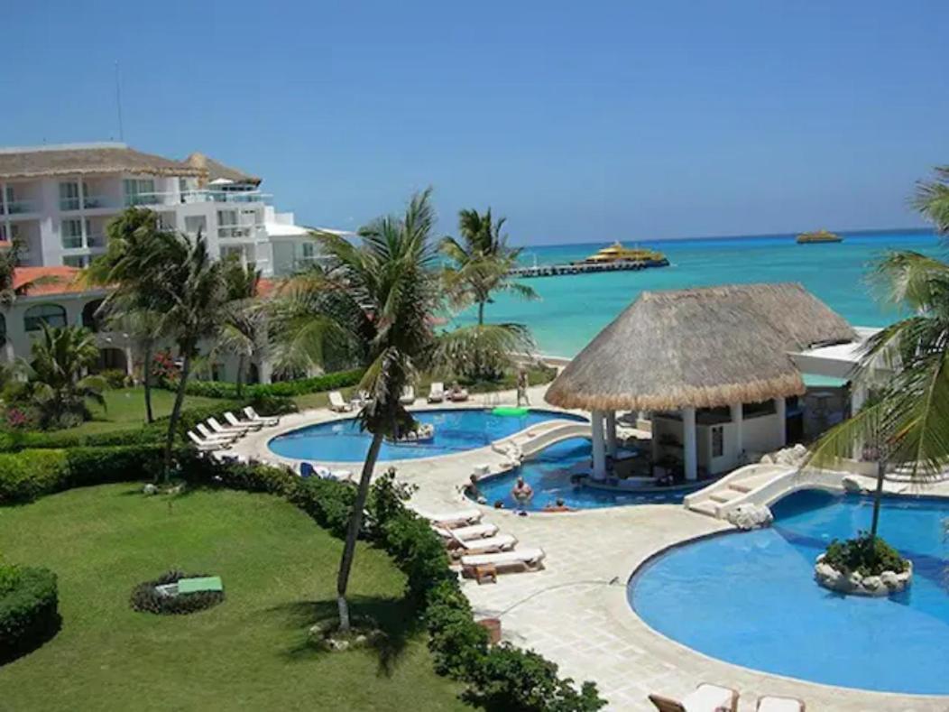 Departamento Frente Al Mar Con Dos Recamaras Y Seguridad 24 H A Dos Cuadras De La Quinta Avenida Playa del Carmen Dış mekan fotoğraf