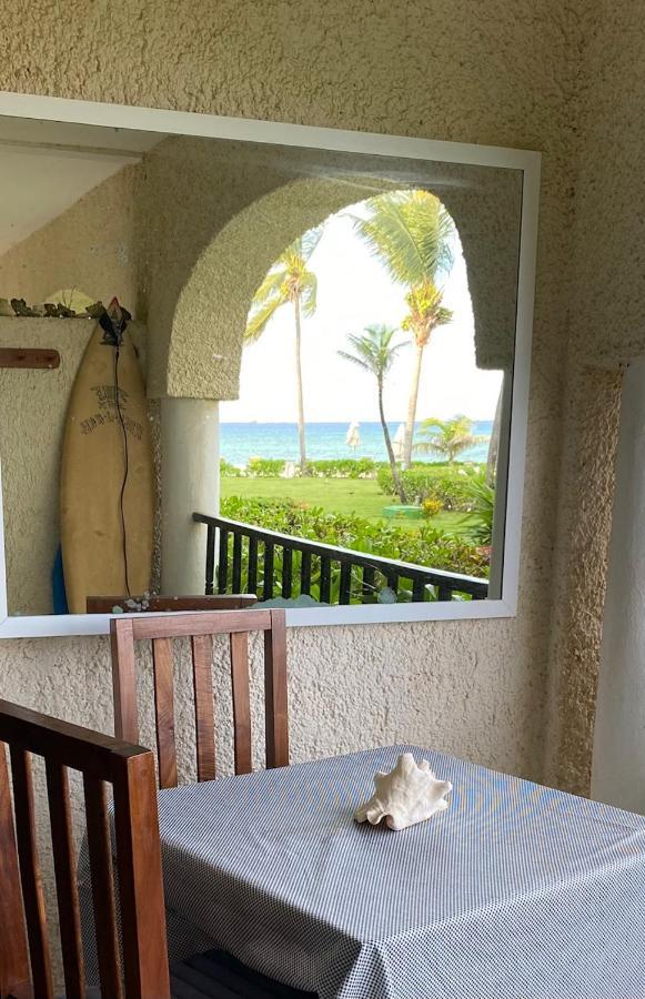 Departamento Frente Al Mar Con Dos Recamaras Y Seguridad 24 H A Dos Cuadras De La Quinta Avenida Playa del Carmen Dış mekan fotoğraf
