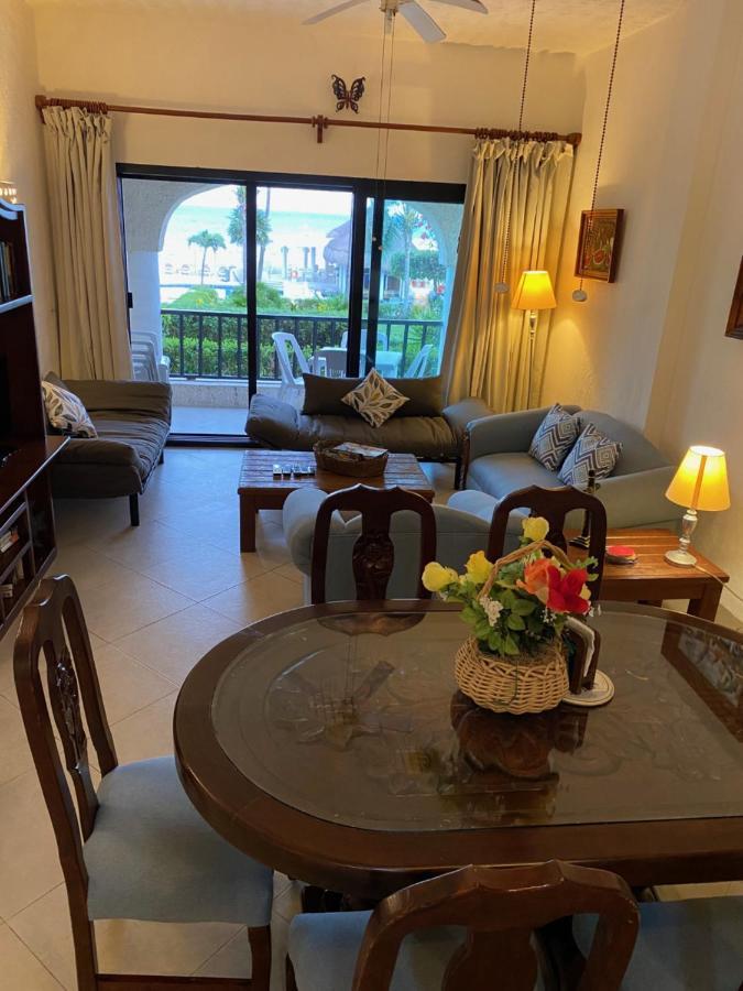 Departamento Frente Al Mar Con Dos Recamaras Y Seguridad 24 H A Dos Cuadras De La Quinta Avenida Playa del Carmen Dış mekan fotoğraf