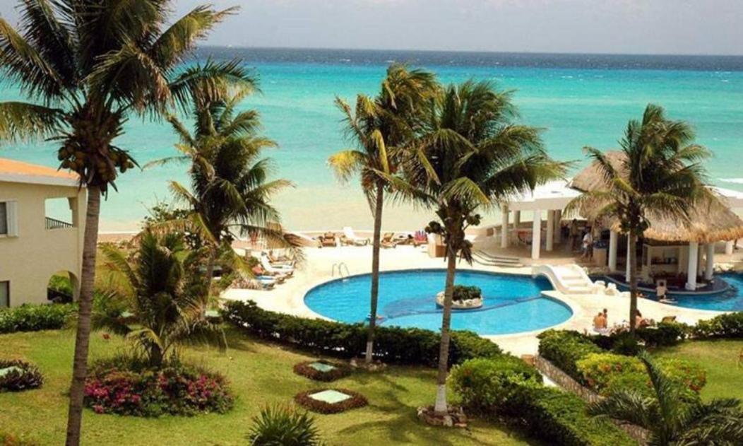 Departamento Frente Al Mar Con Dos Recamaras Y Seguridad 24 H A Dos Cuadras De La Quinta Avenida Playa del Carmen Dış mekan fotoğraf